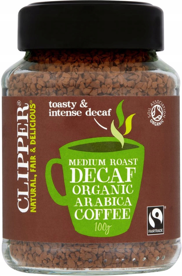 Clipper Medium Roast Decaf Kawa Arabica 100g