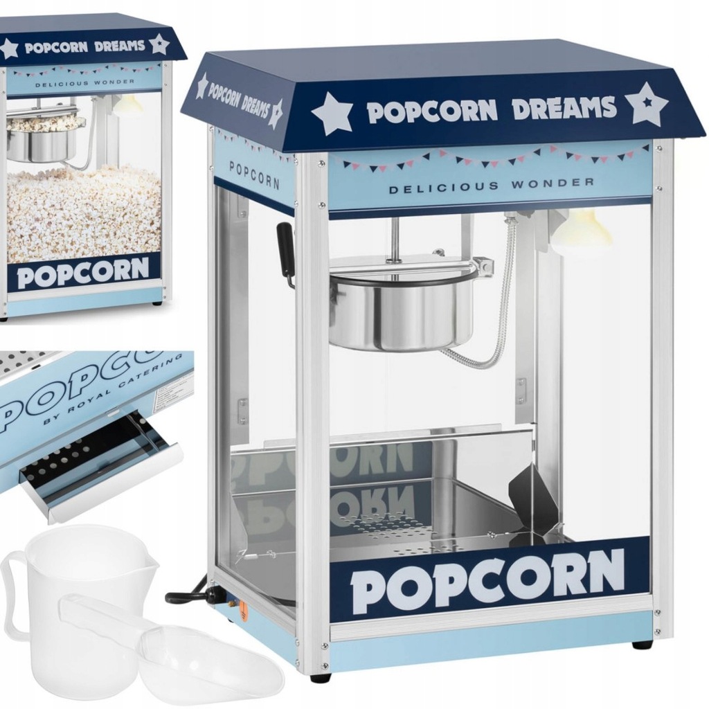 Maszyna automat urządzenie do prażenia popcornu re