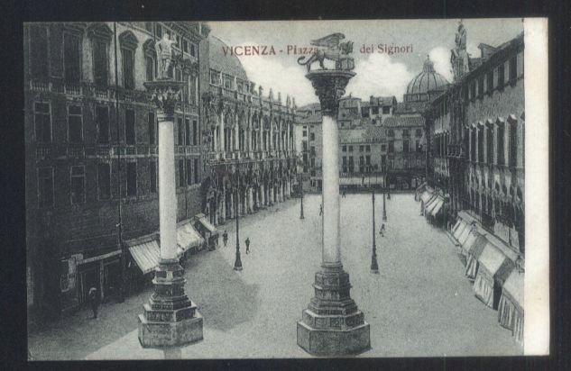 Włochy, Wenecja, Przedwojenna Pocztówka 1918 rok