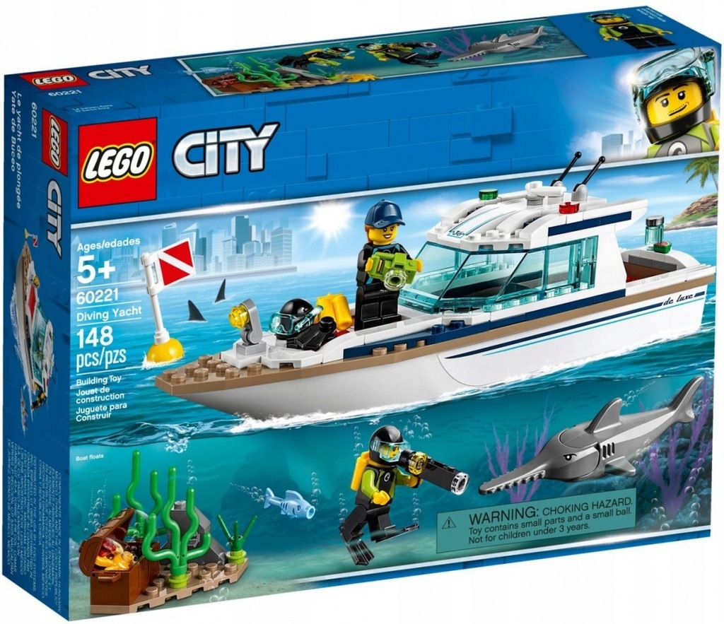 LEGO POLSKA Klocki City Jacht