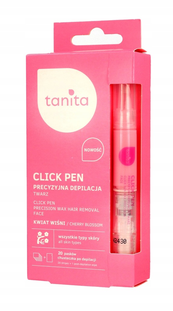 Tanita Click Pen Aplikator z woskiem do precyzyjne