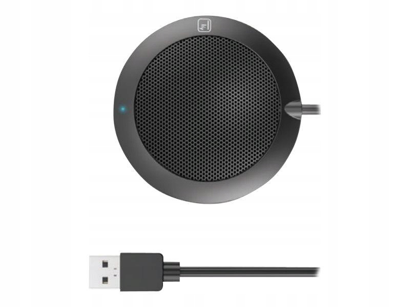TECHLY Dookólny Mikrofon Konferencyjny 360 USB 2.0