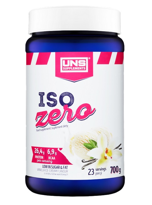 UNS ISO ZERO 700 g BIAŁKO PROTEIN IZOLAT WPI SMAKI