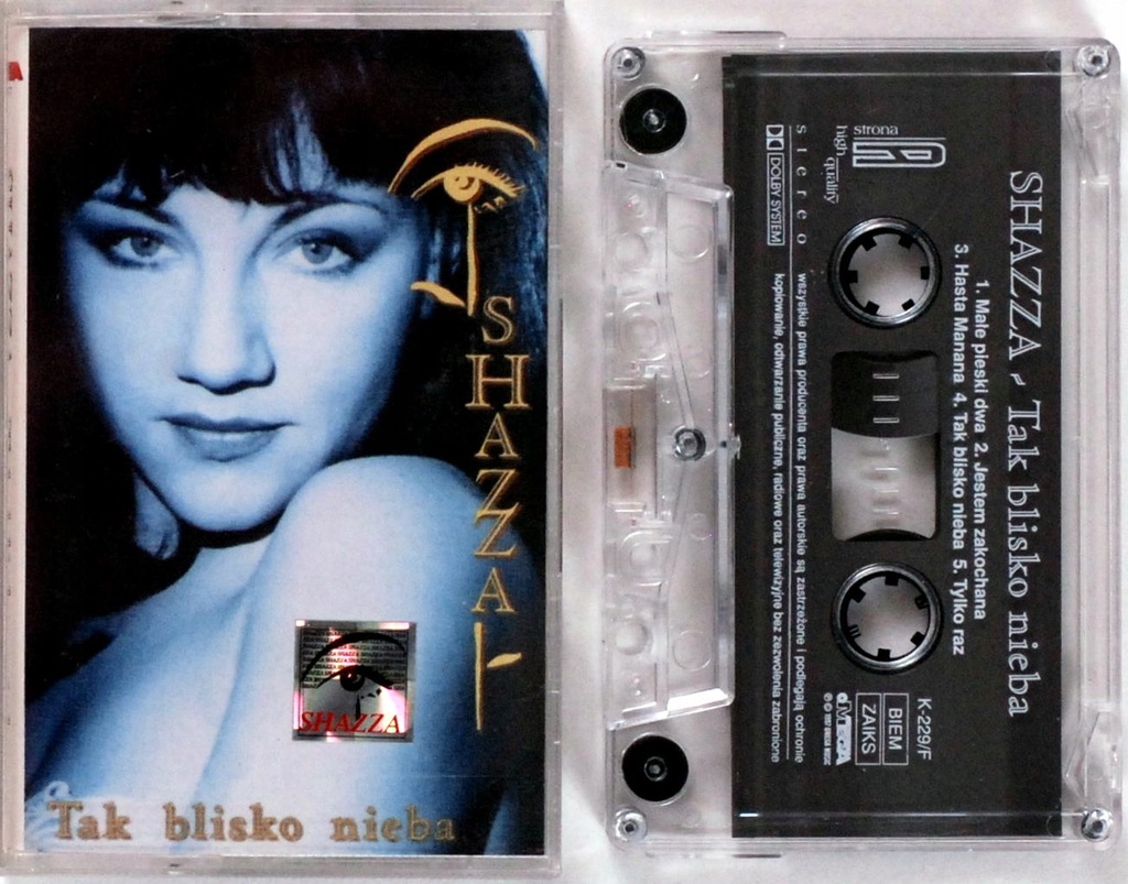 Shazza - Tak Blisko Nieba (Omega) kaseta BDB - 7828848127