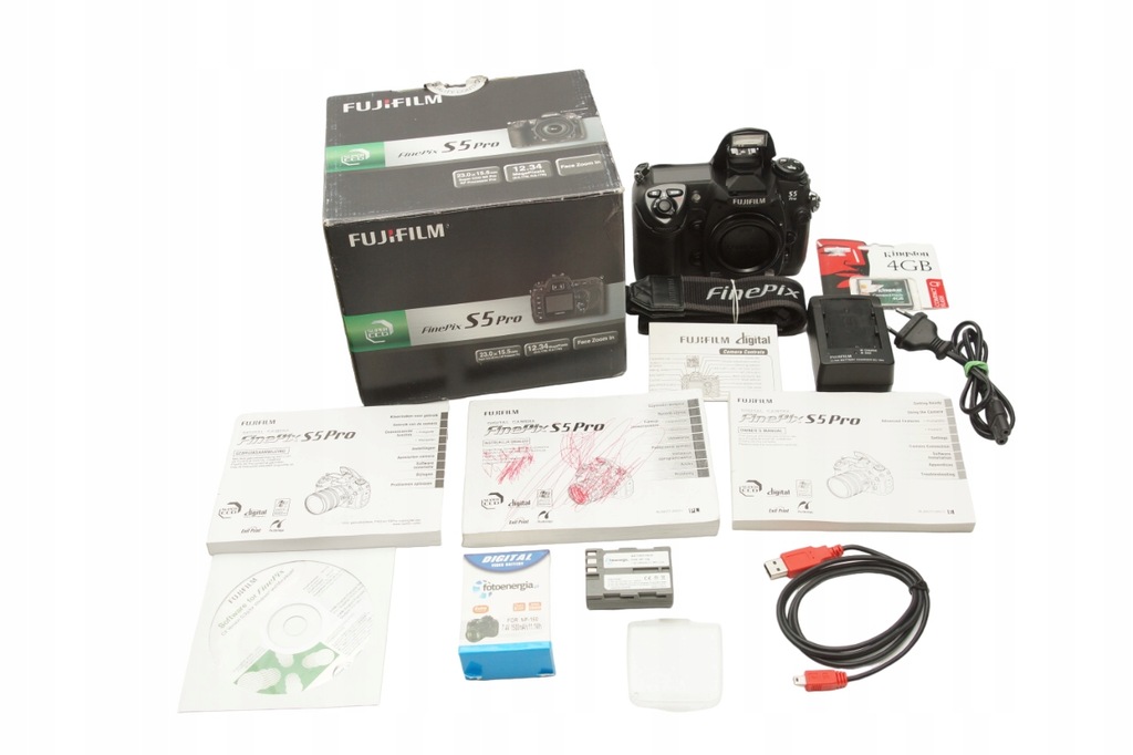 Aparat fotograficzny FUJIFILM FinePix S5 Pro Body - Przebieg 24000