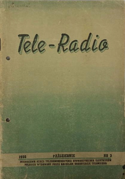 Tele - Radio Miesięcznik Październik 1956