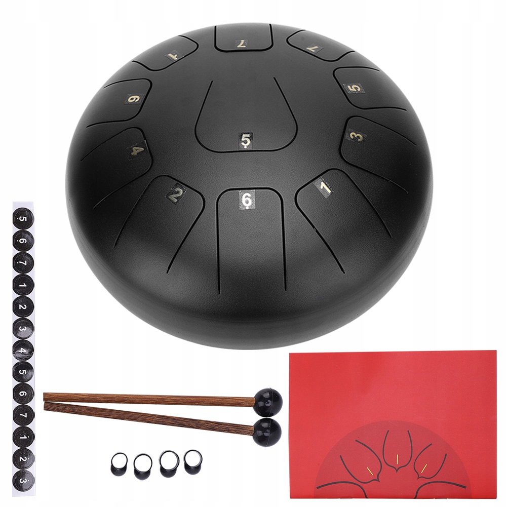 MUZYCZNY BĘBEN RĘCZNY HANDPAN Z TORBĄ