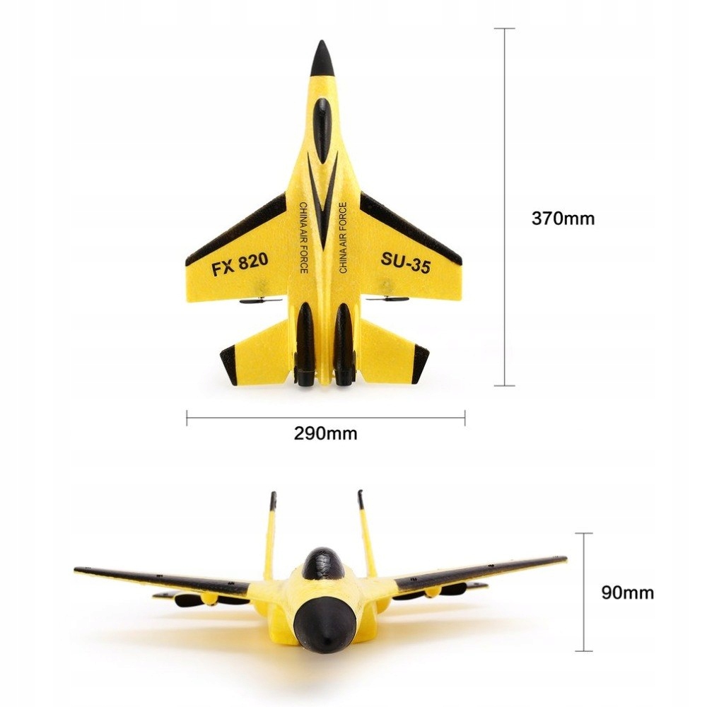 Купить САМОЛЕТ С ДИСТАНЦИОННЫМ УПРАВЛЕНИЕМ СУ-35 FX820 JET: отзывы, фото, характеристики в интерне-магазине Aredi.ru