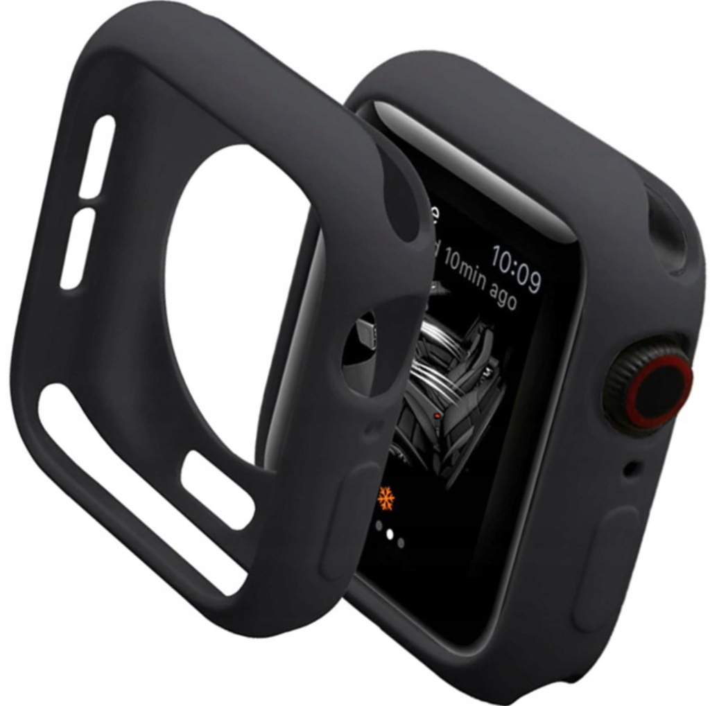 ETUI GUMOWE MIĘKKIE OBUDOWA CASE NAKŁADKA BUMPER DO APPLE WATCH 9/8/7 41mm