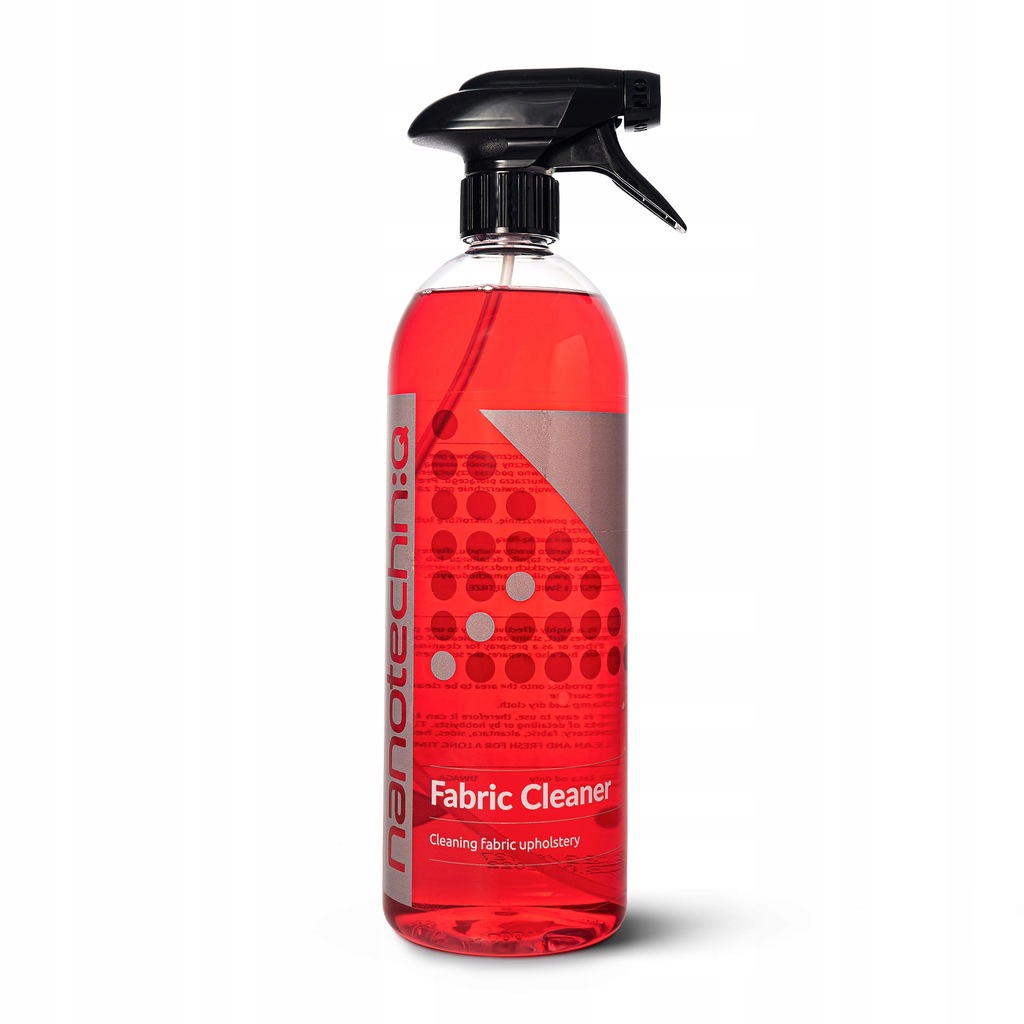 Nanotechniq Fabric Cleaner czyszczenie tapicerki