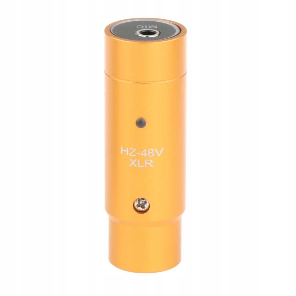 Power Adapter DSLR Camera Easy to Install Lightweight PA Speaker Golden