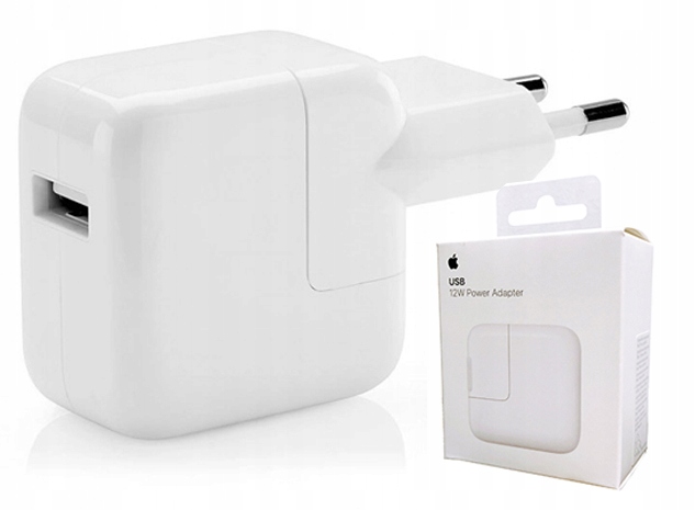 Oryginalna Ładowarka Apple USB 5,2V-2,4A 12W A2167 Szybka IPHONE MGN03ZM/A