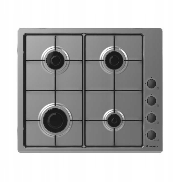 Candy Hob CHW6LBX Gas, Number of burners/cooking z