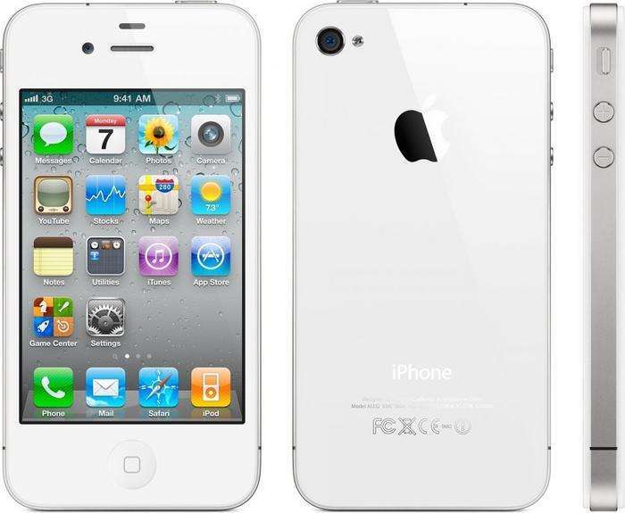 APPLE iPHONE 4 A1332 A4 3.5 512MB 16GB WHITE IOS
