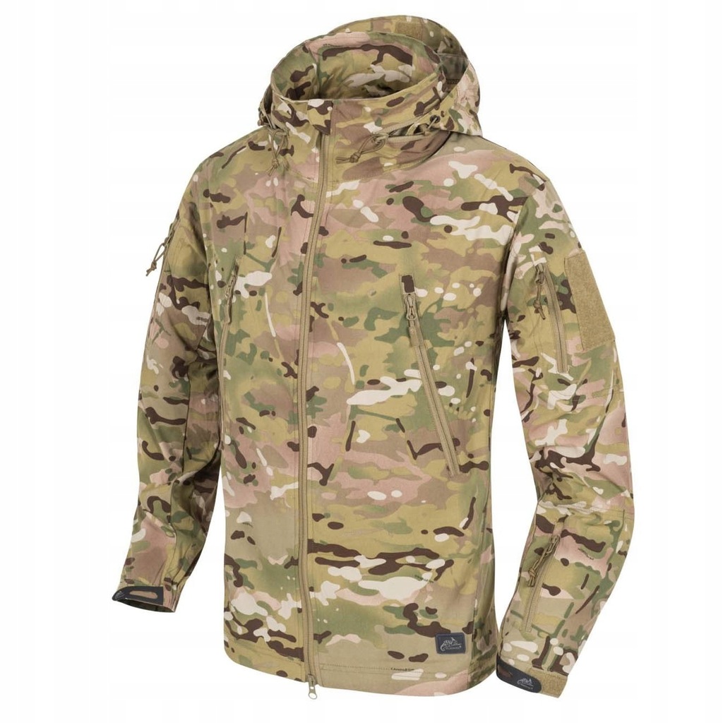 Kurtka Soft Shell Helikon Trooper Kamuflaż CG L