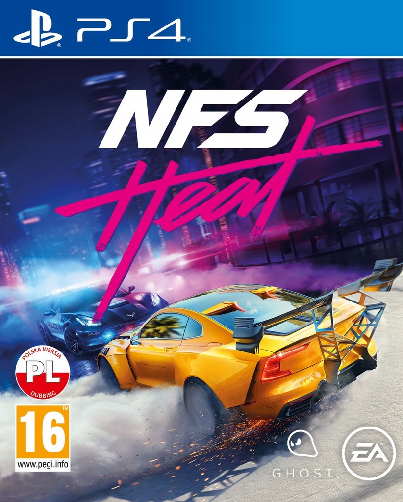 Купить NEED FOR SPEED HEAT PS4 PL НОВОЕ DLC + БЕСПЛАТНО: отзывы, фото, характеристики в интерне-магазине Aredi.ru