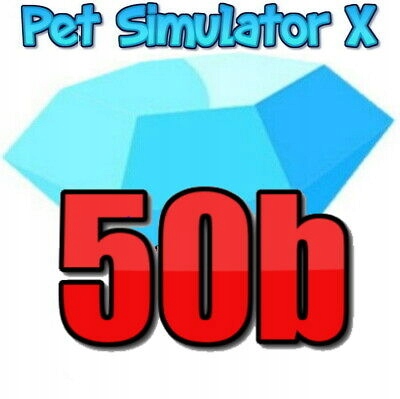 Pet Simulator X - 50b GEMÓW !| (NAJTANIEJ)