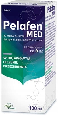 Pelafen MED 20 mg/2,5 ml syrop 100 ml