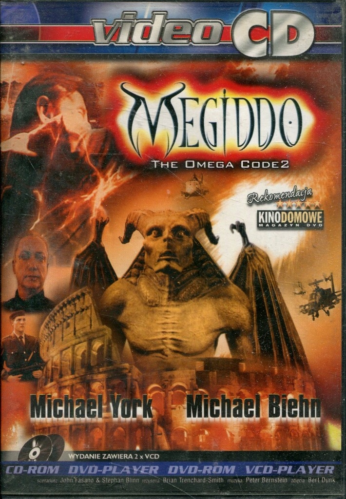 MEGIDDO - THE OMEGA CODE 2 - MICHAEL YORK - VCD