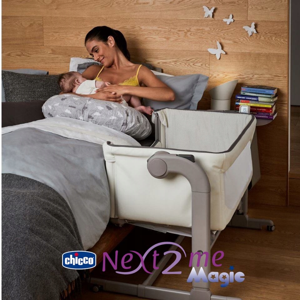 Łóżeczko turystyczne dostawne Chicco Next2Me Magic 7874183956