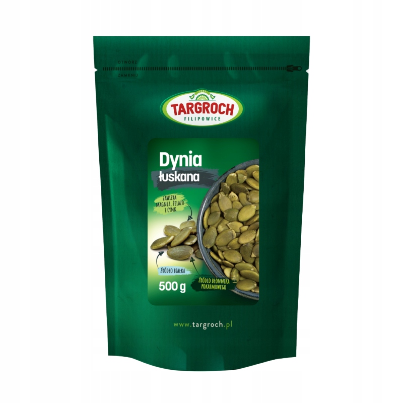 Dynia łuskana pestki dyni 500g