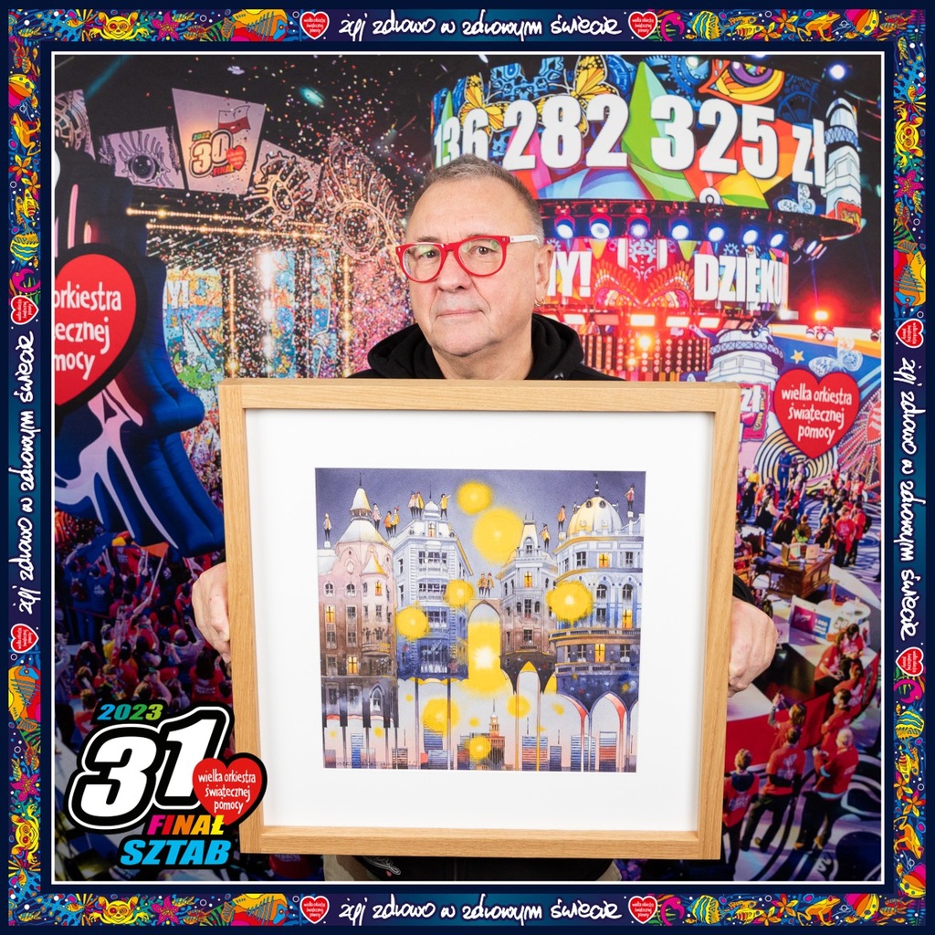 Obraz "ŚWIATEŁKO DO NIEBA" T. Brzozowski