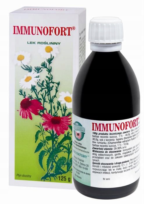 Immunofort, płyn doustny, 125g