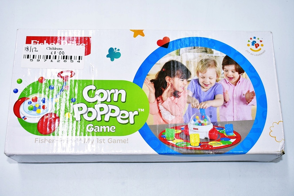 4249-14 ...FISHER PRICE CORN POPPER GRA EDUKACYJNA