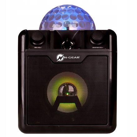 N-Gear Przenośny głośnik Bluetooth i Disco Karaoke