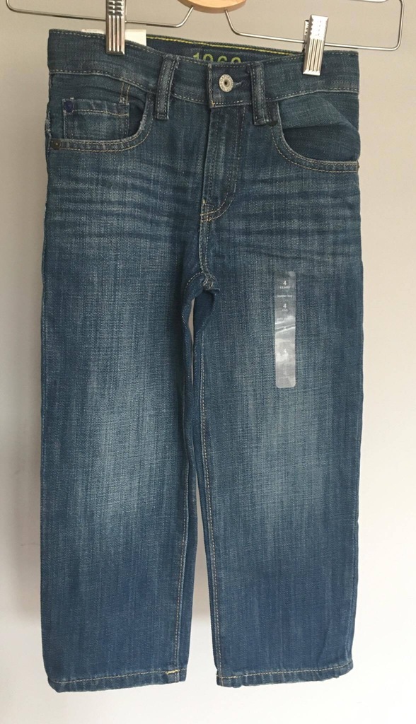 GAP NOWE spodnie jeansowe roz. 4lata(110cm)