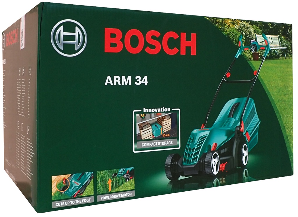 Bosch ARM 34 - Kosiarka elektryczna 1300W - 34 cm
