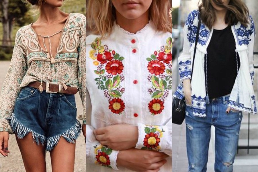 Mega zestaw NOWE boho folk romantyczny Asos HM