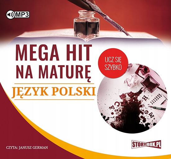 CD MP3 JĘZYK POLSKI MEGA HIT NA MATURĘ - MAŁGORZATA CHOROMAŃSKA