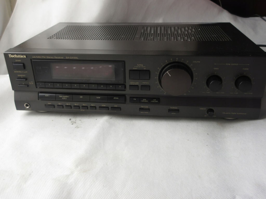AMPLITUNER TECHNICS SA-GX100L JAPAN UNIKAT BDB STAN REAL FOTO