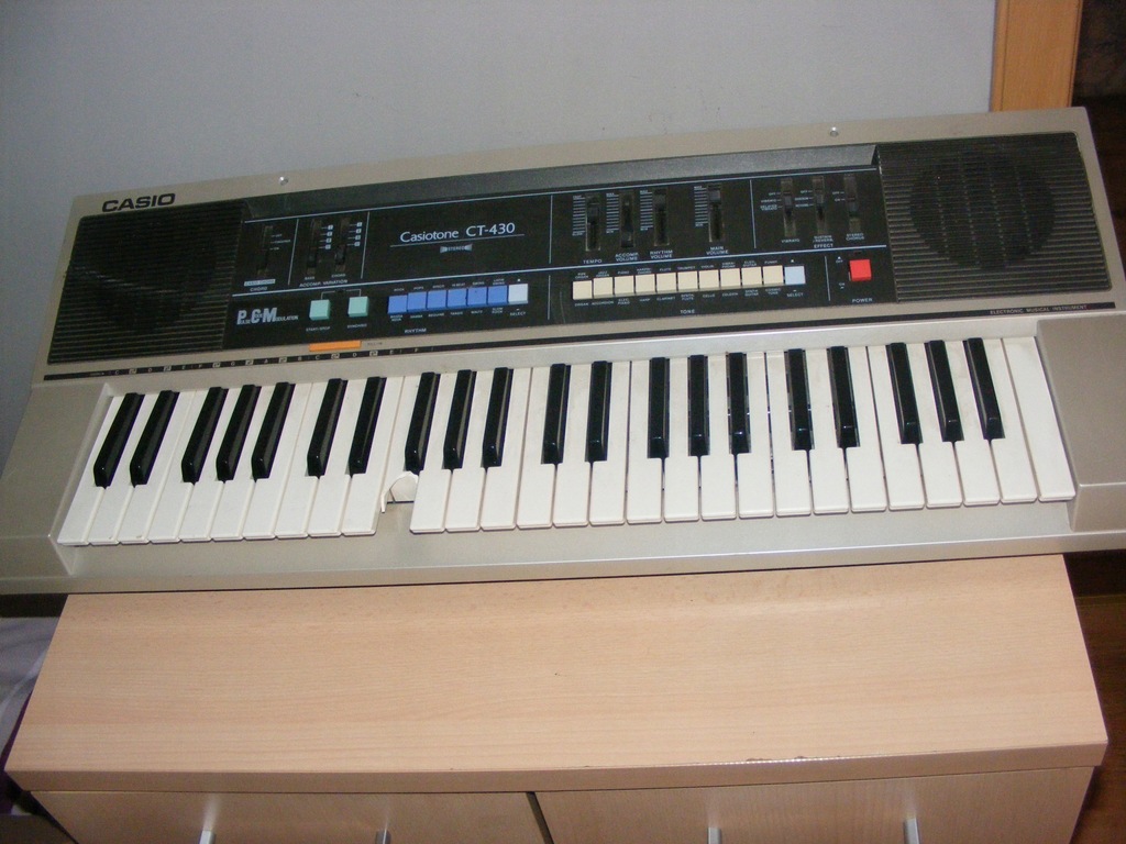 CASIO CASIOTONE CT 430 7887296703 oficjalne archiwum Allegro