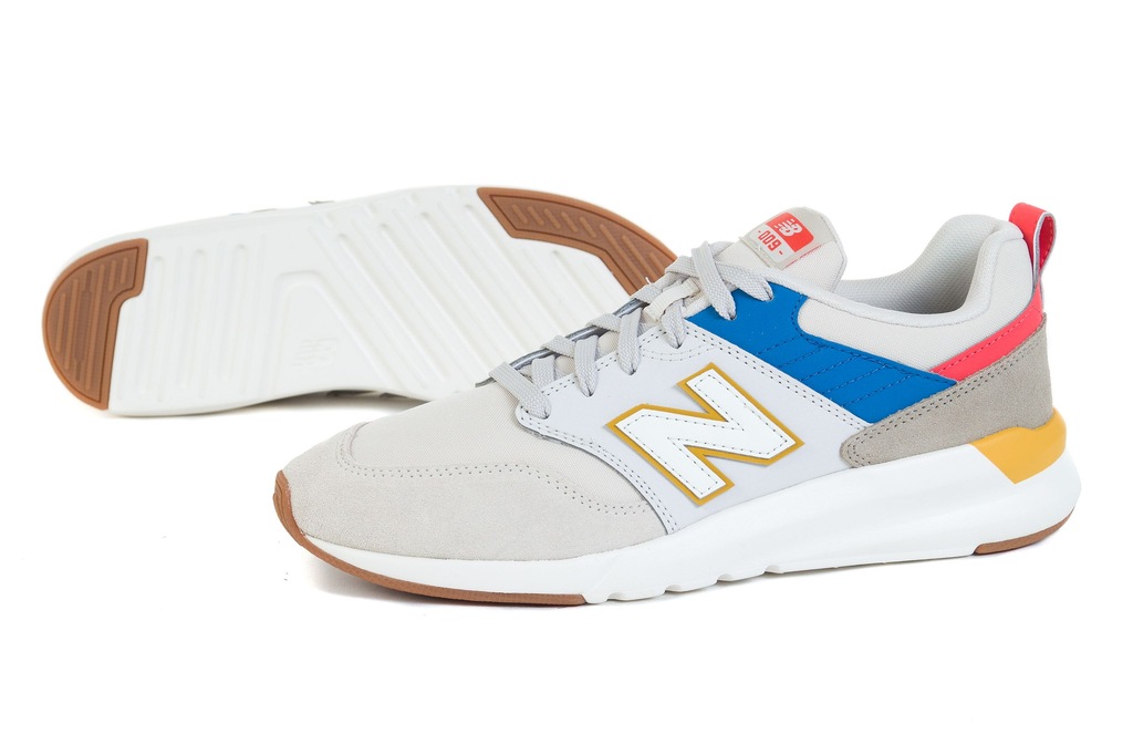 BUTY NEW BALANCE MĘSKIE MS009RE1 BEŻOWE R. 42