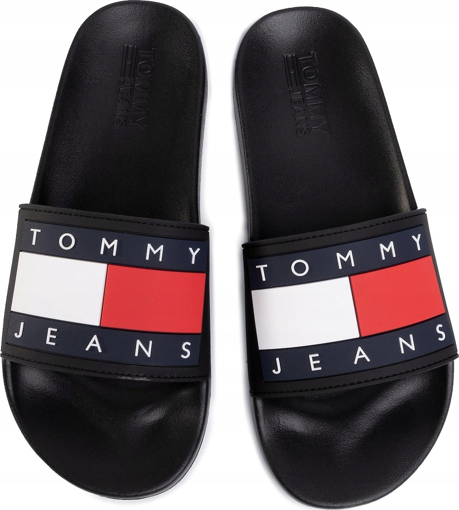 Klapki TOMMY JEANS r. 46 EM0EM00284 BDS