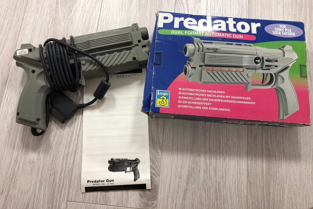 Logic 3 Predator do PSX PS1 Sega Saturn