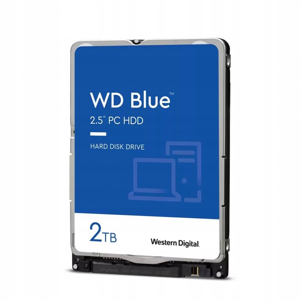 Dysk HDD Blue 2TB 2,5 128MB SATAIII/5400rpm
