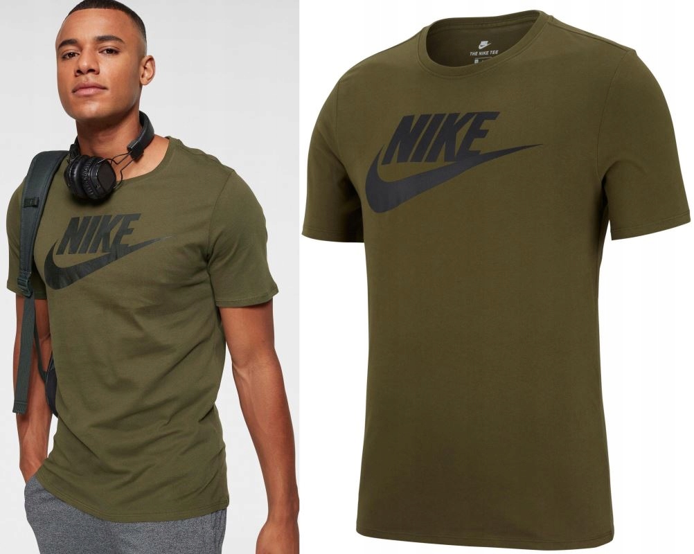 nike t shirt khaki