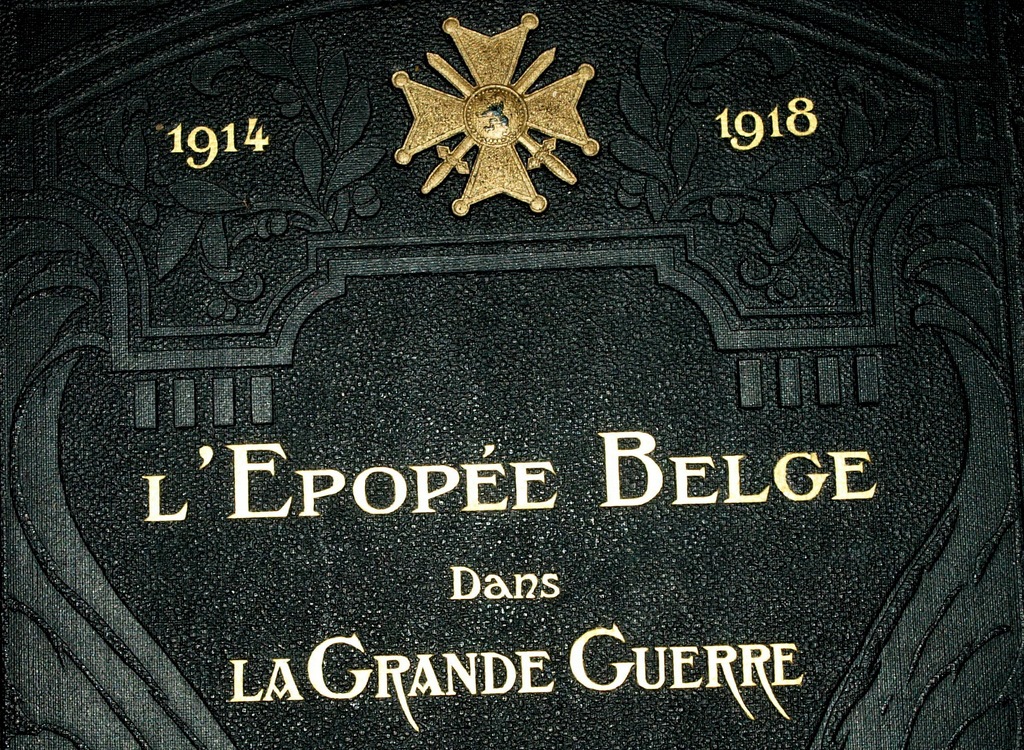I Wojna światowa, Belgia, w ilustracjach 1923r CUDNA