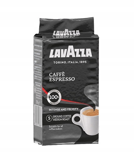 Lavazza Espresso 100% Arabica 250g kawa mielona