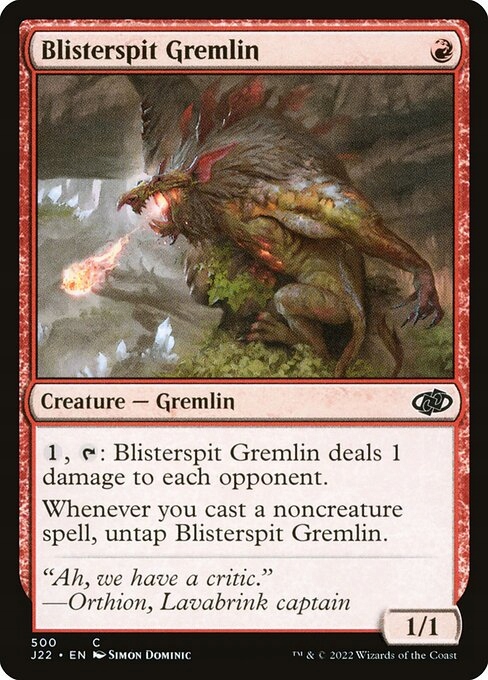 MtG: Blisterspit Gremlin (J22)