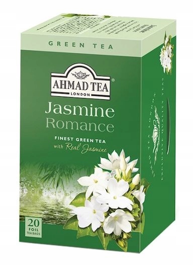 Herbata Ahmad Green Jasmine Romance 20x2g