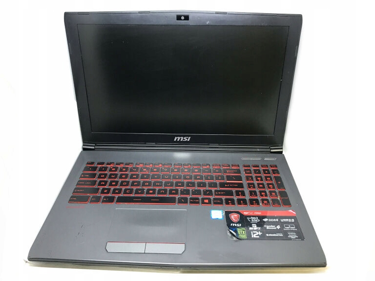 LAPTOP MSI MS-16J9 8/240GB SSD/I7/ GTX 1050 - 11763514061 - oficjalne ...