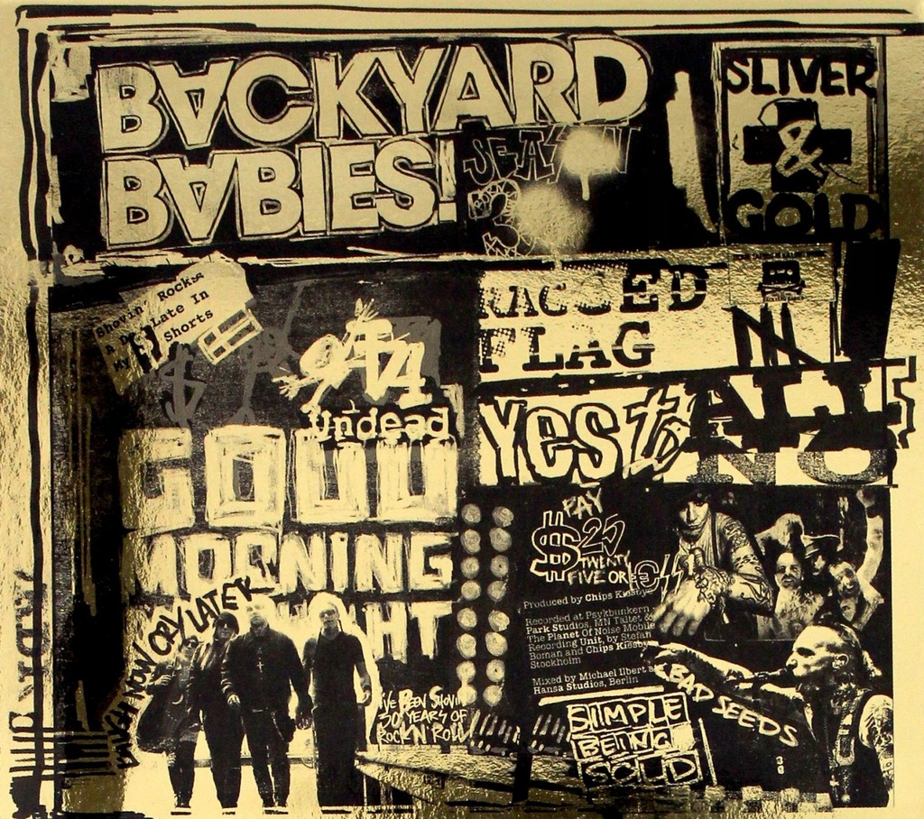 CD Sliver And Gold (digipack) Backyard Babies