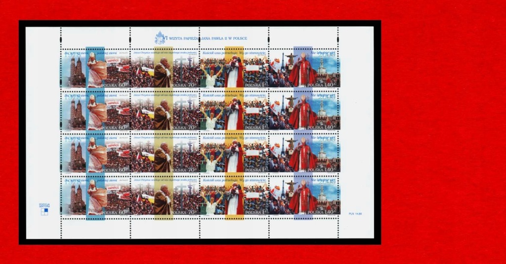 arkusz 3620-3623 pasek s2 ZGD 16zn JP2 50zl LUX