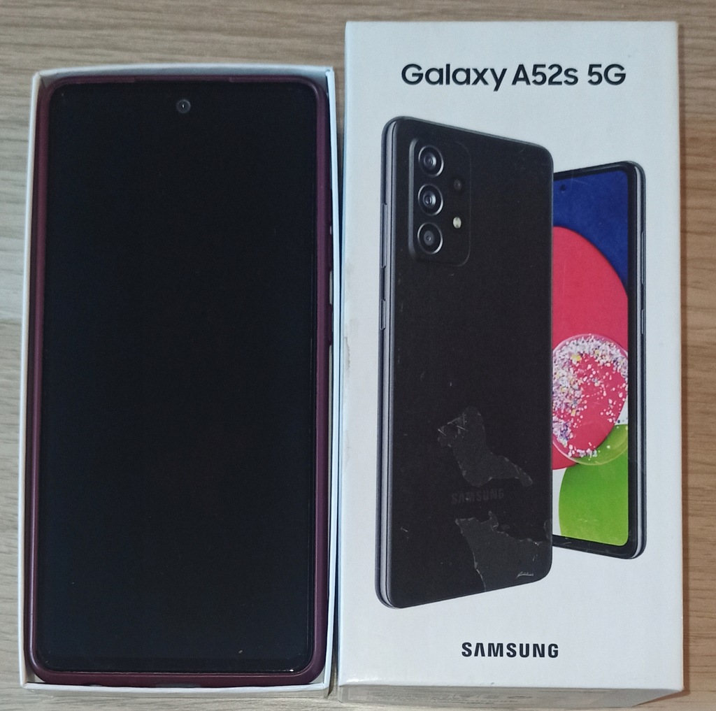 Samsung Galaxy A52s 6 GB / 128 GB czarny Gwarancja