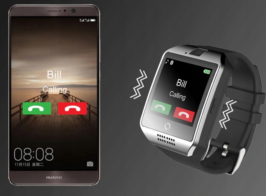 q18 smartwatch memory card