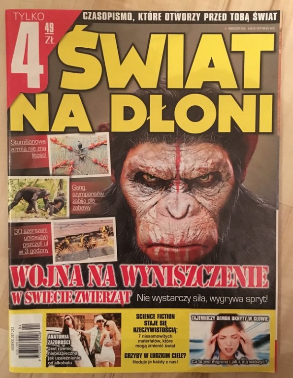 Świat na dłoni - magazyn, numer 4/2015